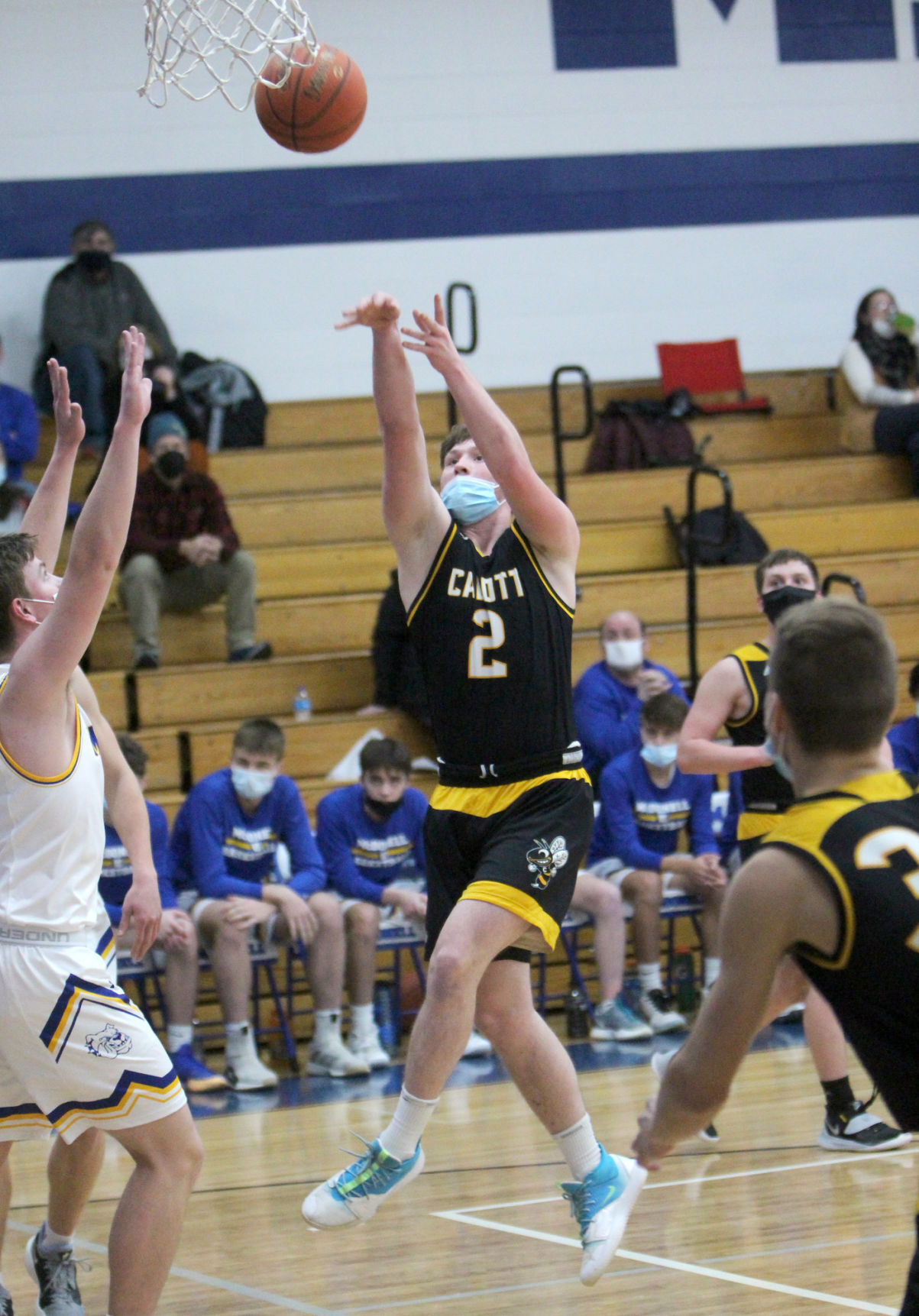 Cadott at McDonell boys basketball 1-18-21